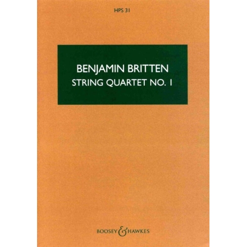 Britten, Benjamin - String Quartet No. 1 D major op. 25