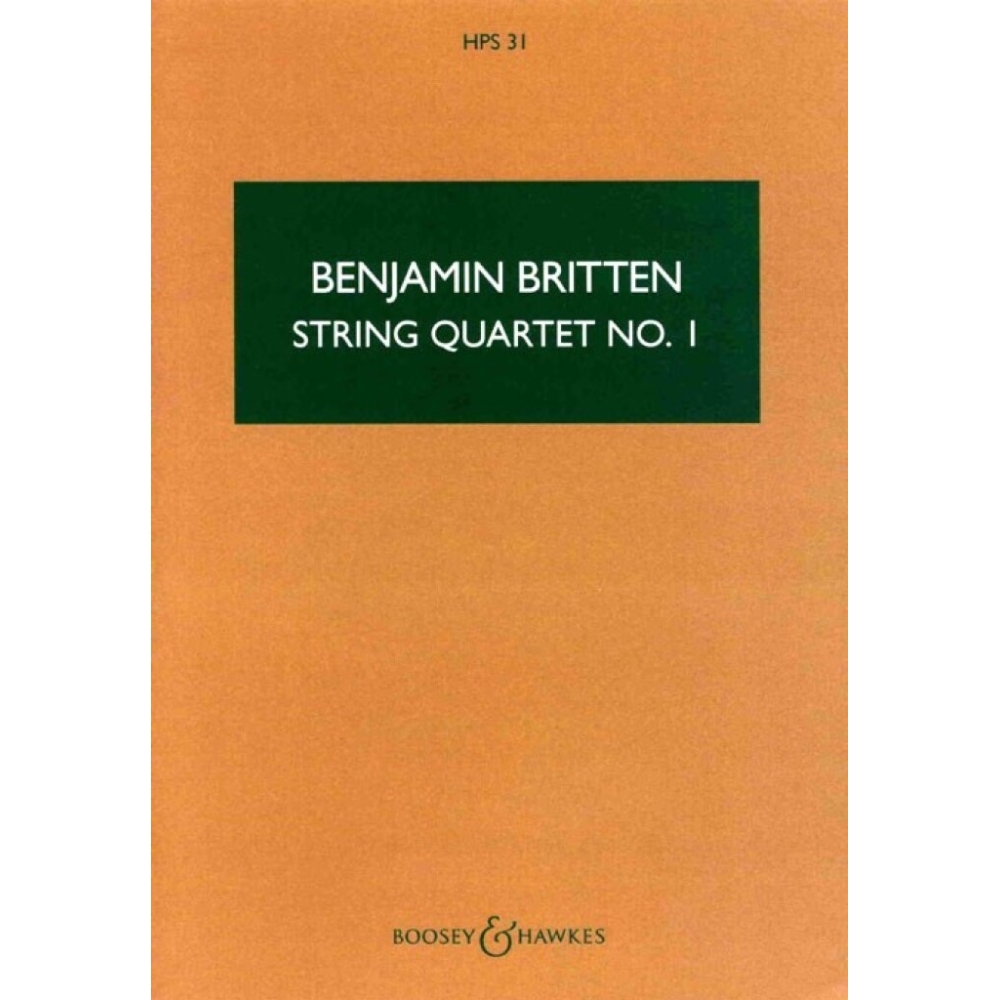 Britten, Benjamin - String Quartet No. 1 D major op. 25 HPS 31