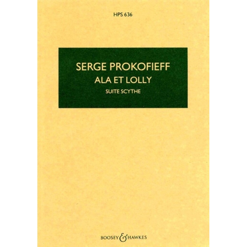 Prokofiev, Sergei - Scythian Suite op. 20 HPS 636