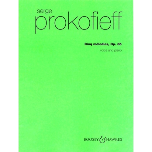 Prokofiev, Sergei - 5 Mélodies op. 35 