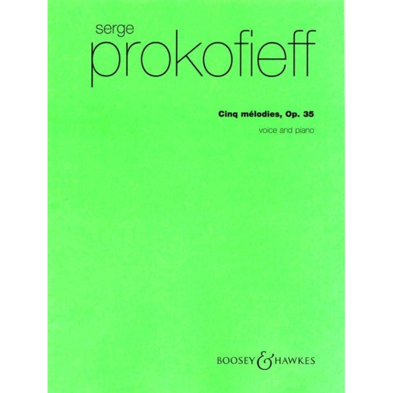 Prokofiev, Serge - 5 Melodies op. 35