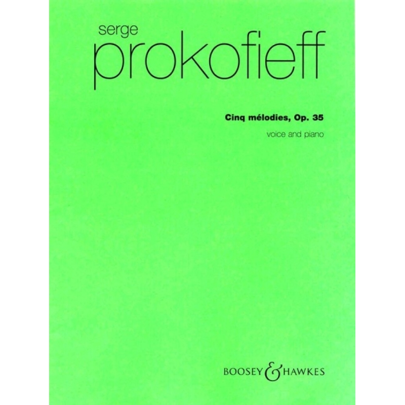 Prokofiev, Sergei - 5 Mélodies op. 35 