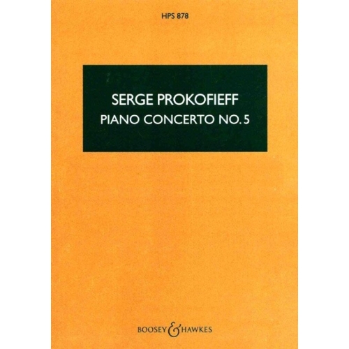 Prokofiev, Sergei - Piano Concerto No. 5 in G major op. 55 HPS 878