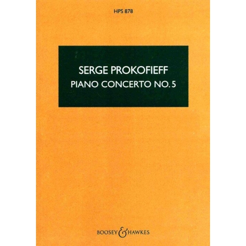 Prokofiev, Sergei - Piano Concerto No. 5 in G major op. 55 HPS 878