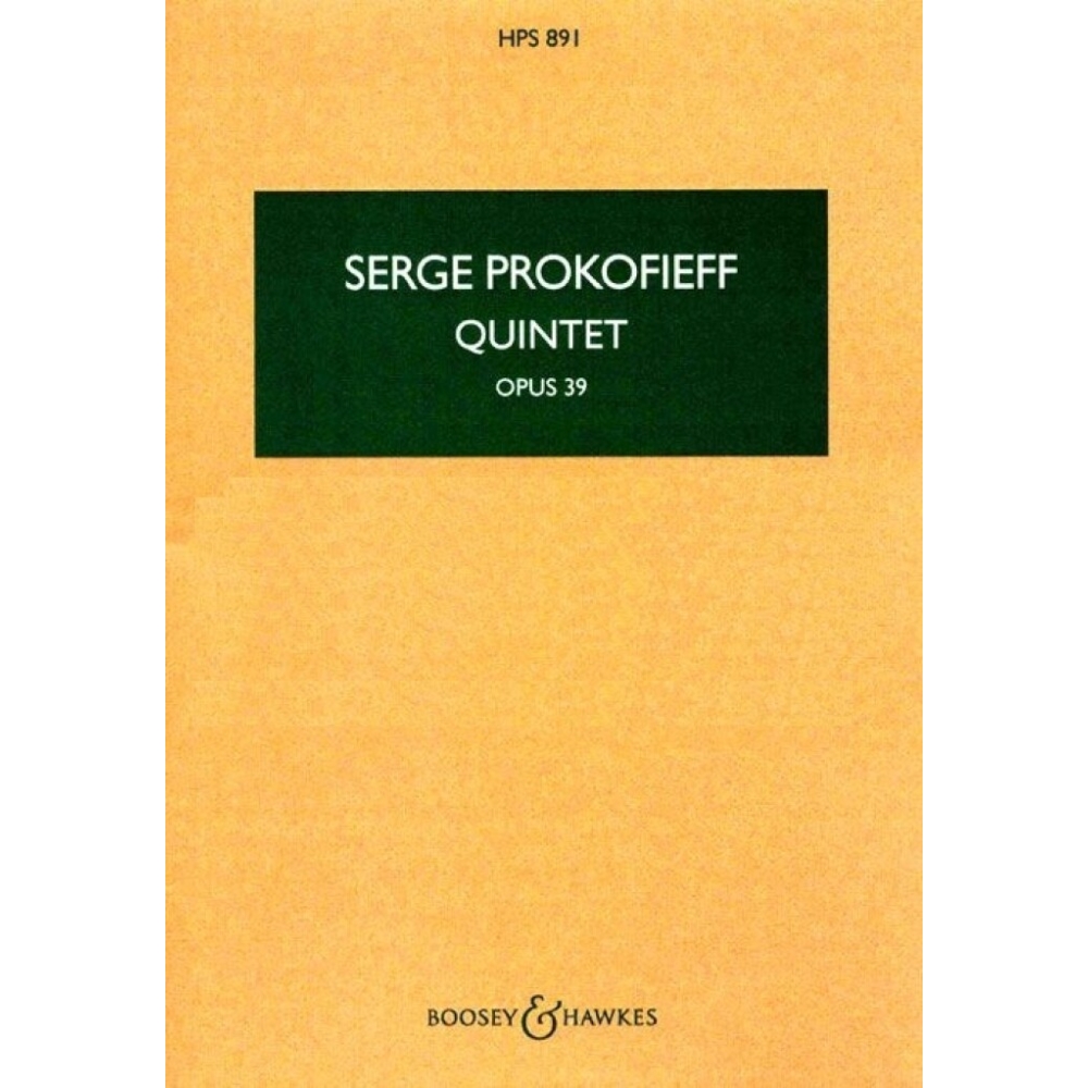 Prokofiev, Serge - Quintet op. 39