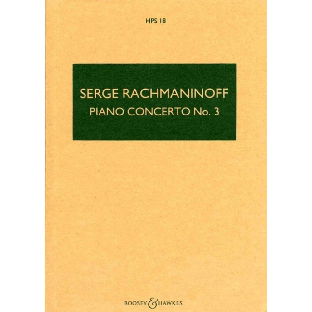 Rachmaninoff, Sergei Wassiljewitsch - Piano Concerto No. 3 D minor op. 30