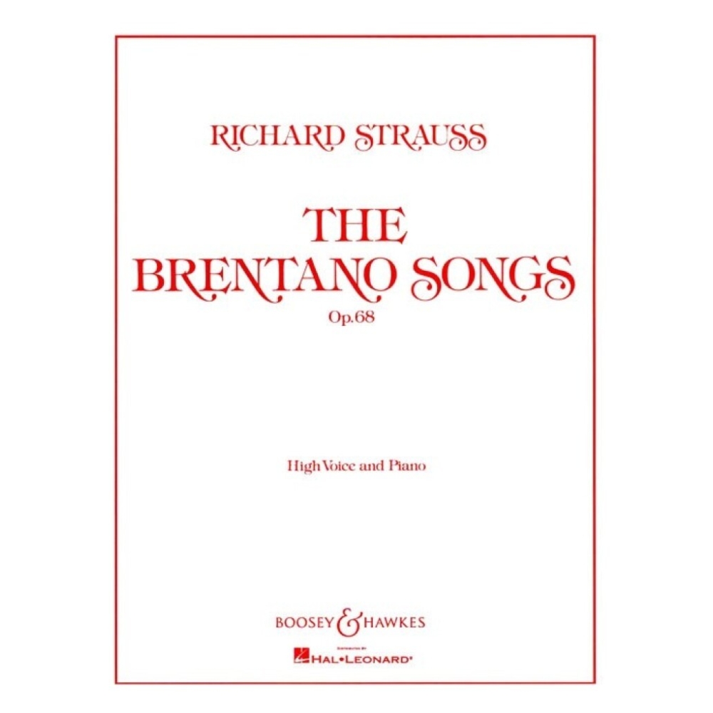 Strauss, Richard - The Brentano Songs op. 68