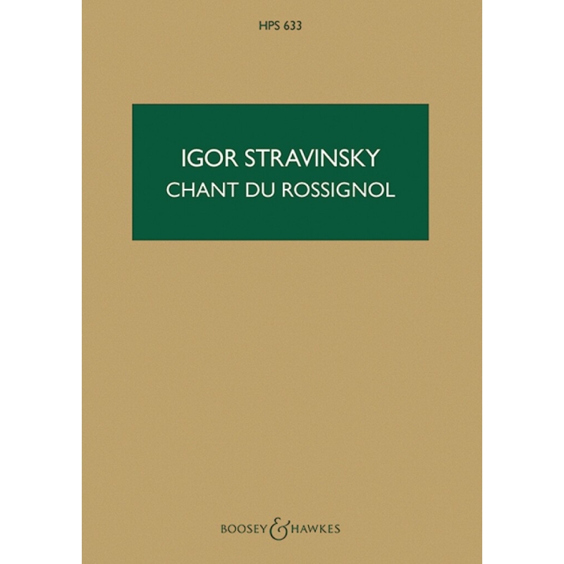 Stravinsky, Igor - Le Chant du Rossignol