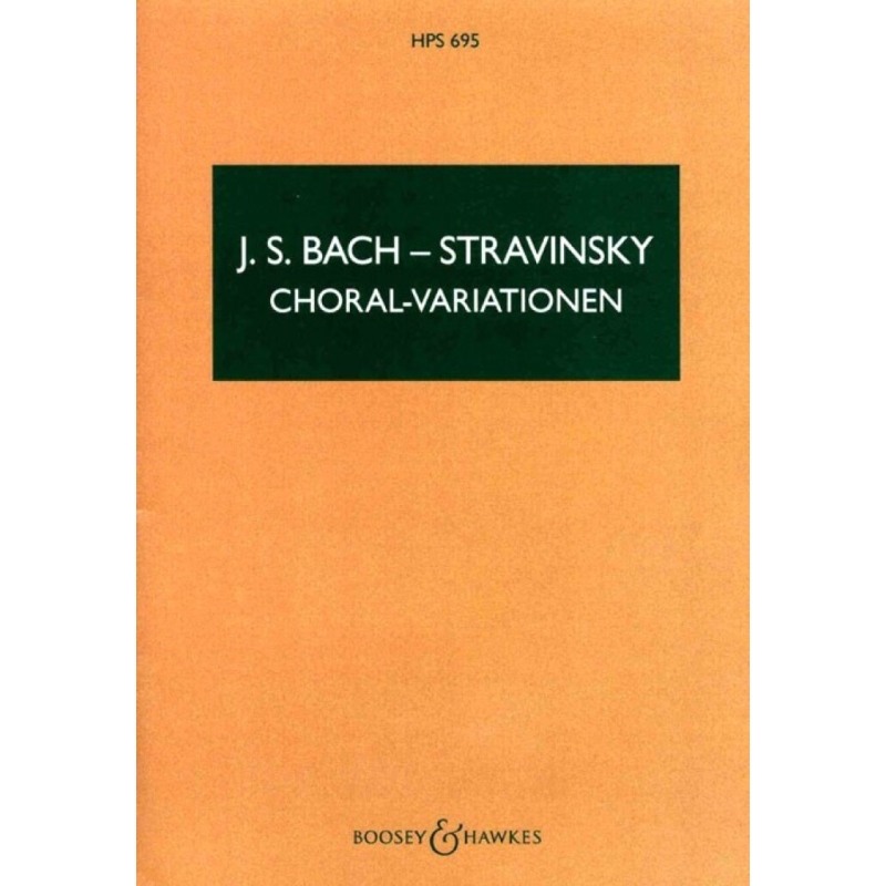 Stravinsky, Igor - Chorale Variations