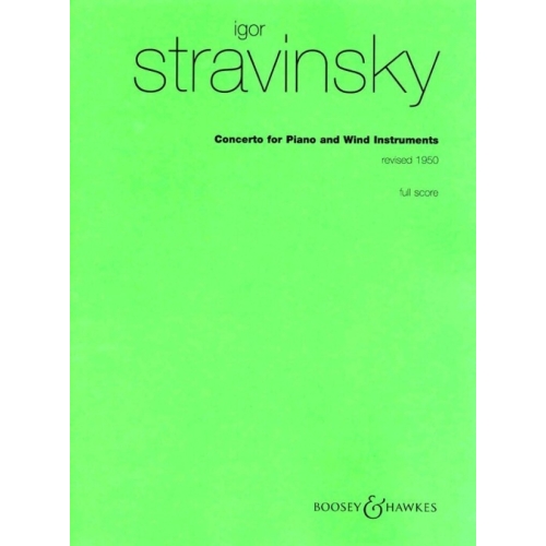 Stravinsky, Igor - Concerto 