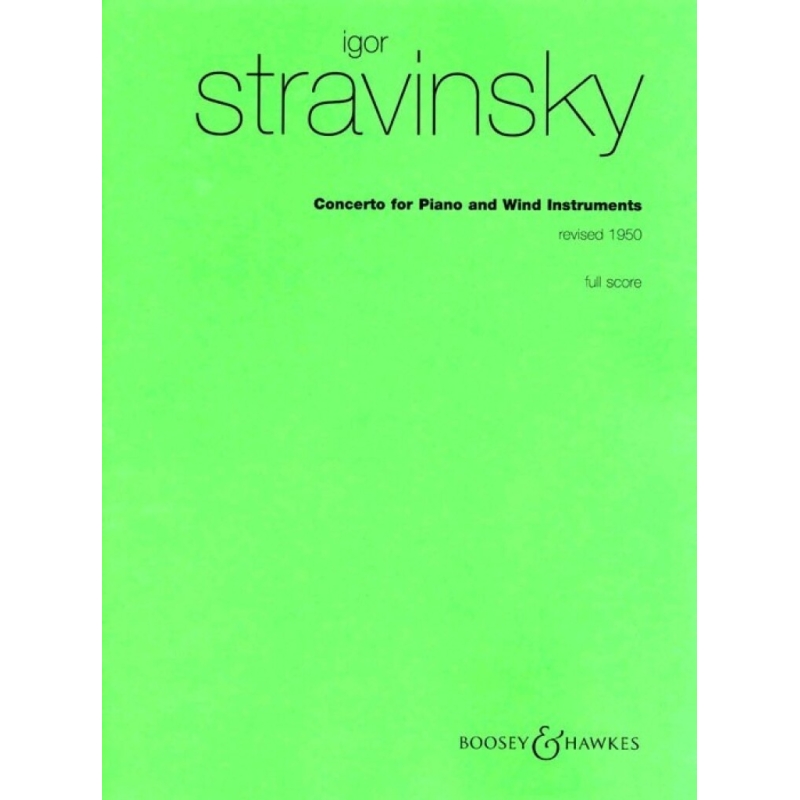 Stravinsky, Igor - Concerto