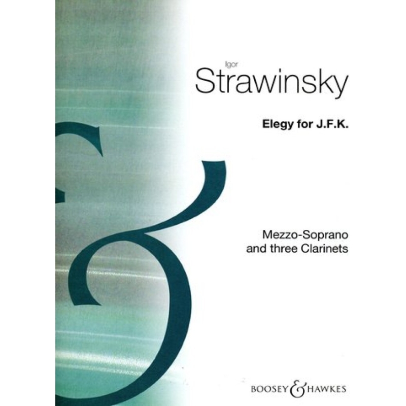Stravinsky, Igor - Elegy For JFK 