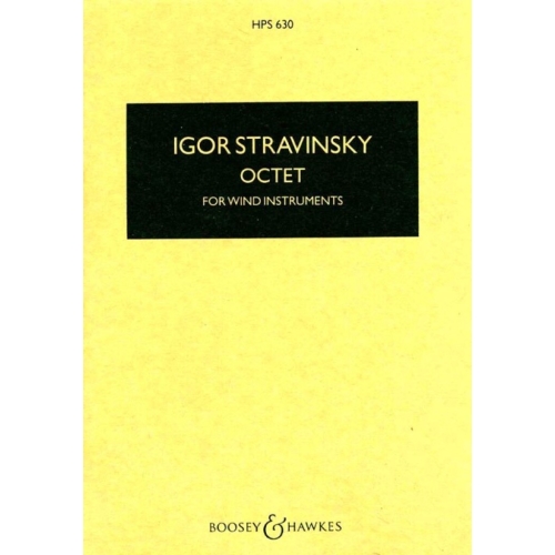 Stravinsky, Igor - Octet...