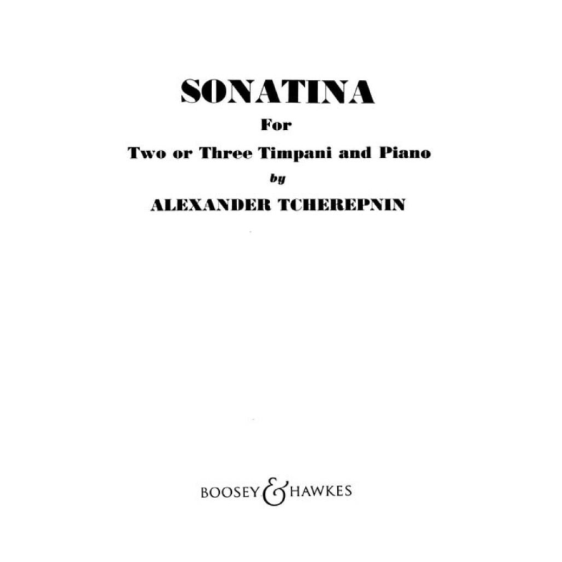 Tcherepnin, Alexander Nikolayevich - Sonatina for Timpani