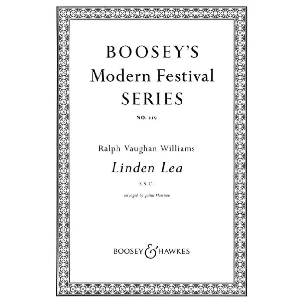 Vaughan Williams, Ralph - Linden Lea MFS No. 219