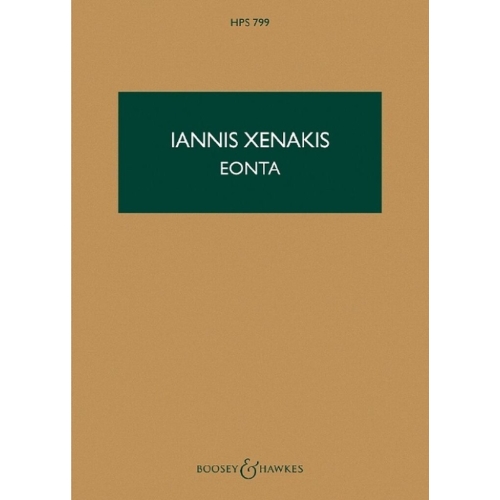Xenakis, Iannis - Eonta HPS...
