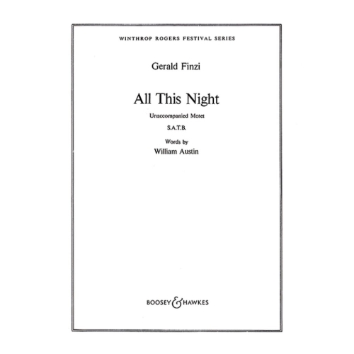 Finzi, Gerald - All This Night op. 33