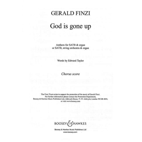 Finzi, Gerald - God is gone...
