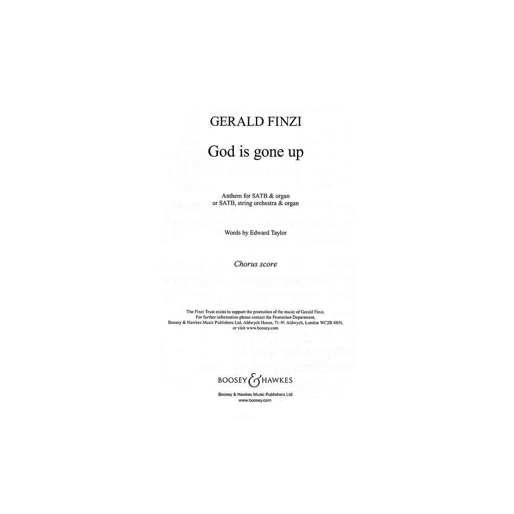 Finzi, Gerald - God is gone up op. 27/2 