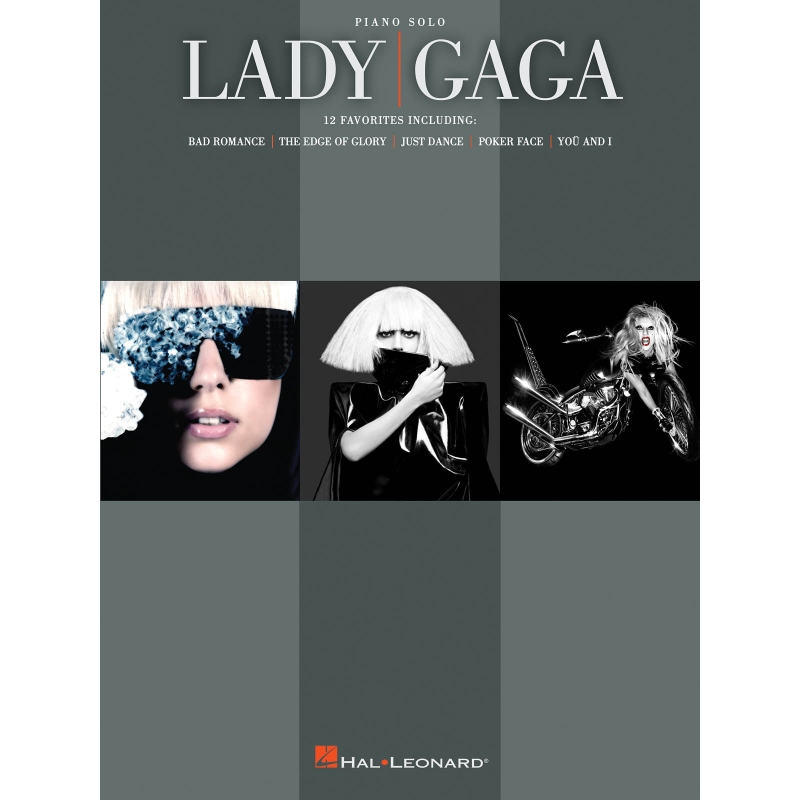 Lady Gaga: 12 Favorites (Piano Solo)