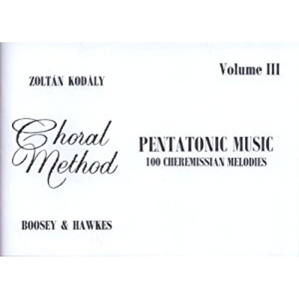 Kodaly, Zoltan - Pentatonic Music   Vol. 3