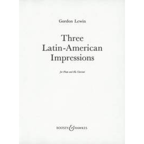 Lewin, Gordon - Three Latin-American Impressions