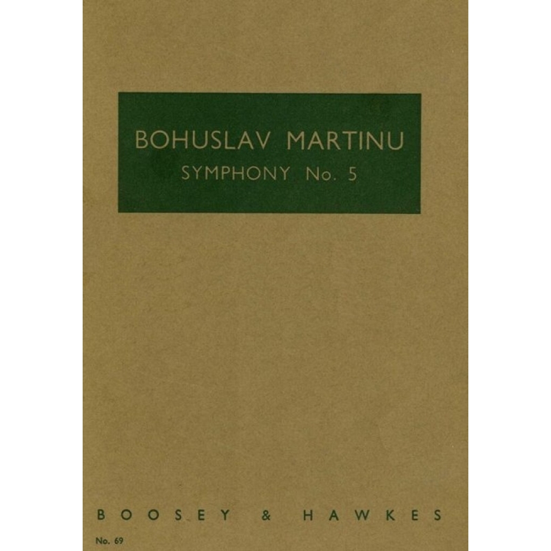 Martinu, Bohuslav - Symphony No. 5  H 310