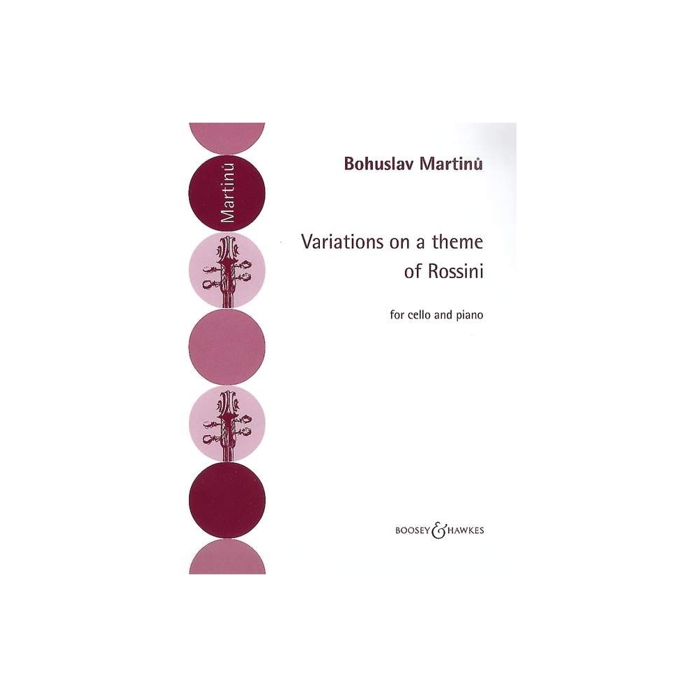 Martin?, Bohuslav - Variations on a theme of Rossini 