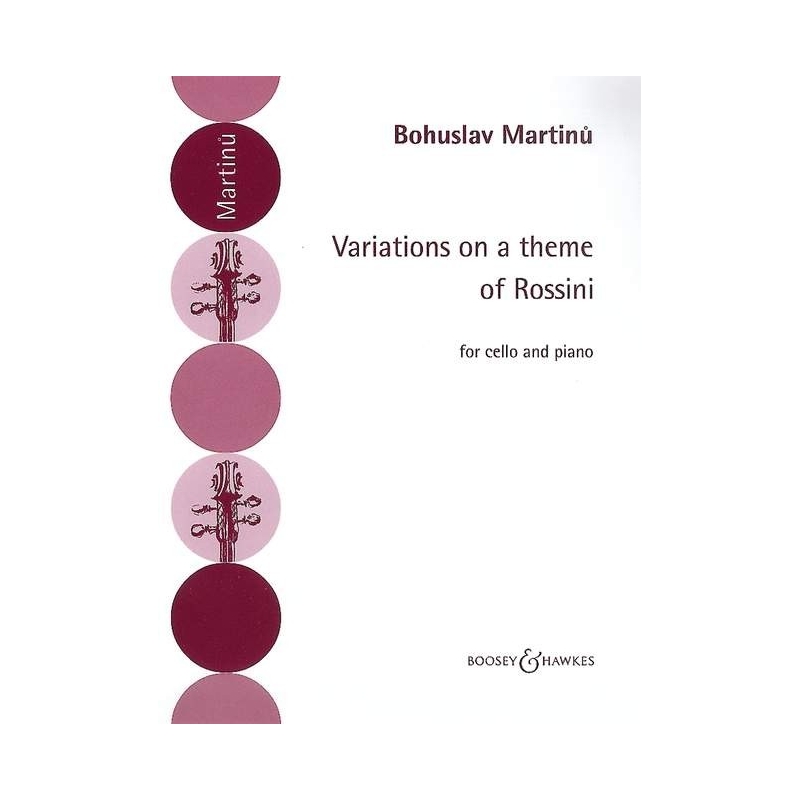 Martin?, Bohuslav - Variations on a theme of Rossini 