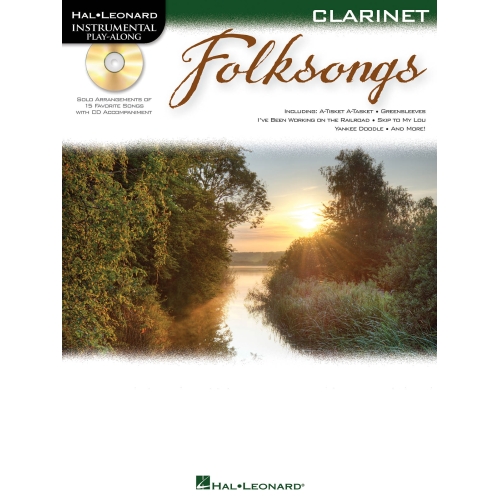 Clarinet Play-Along: Folksongs -