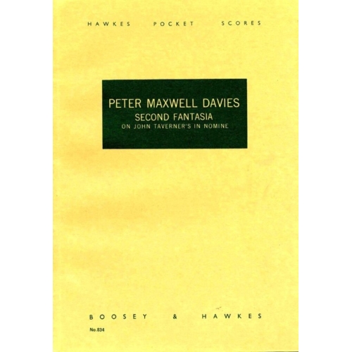 Maxwell Davies, Sir Peter - Second Fantasia on John Taverners In Nomine