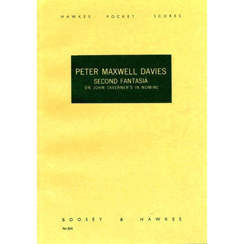 Maxwell Davies, Sir Peter - Second Fantasia on John Taverners In Nomine