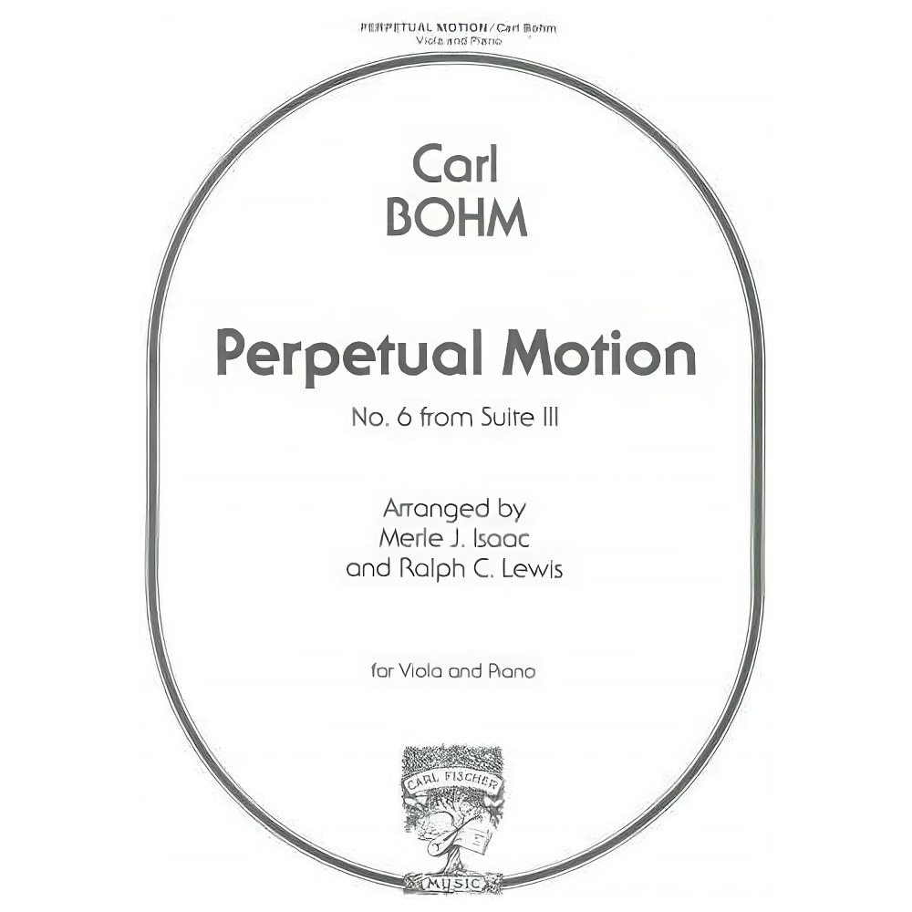 Bohm, Karl - Perpetual Motion (3.Suite) 