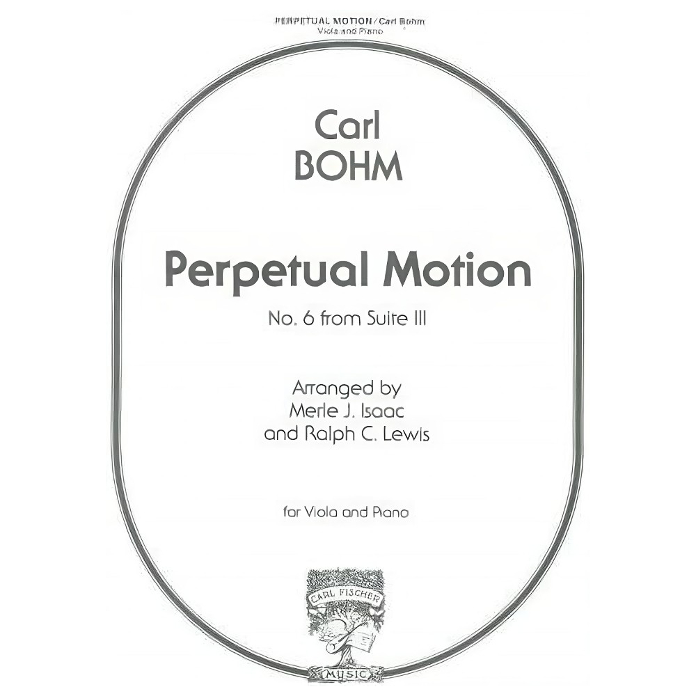 Boehm, Carl - Perpetual Motion (3.Suite)