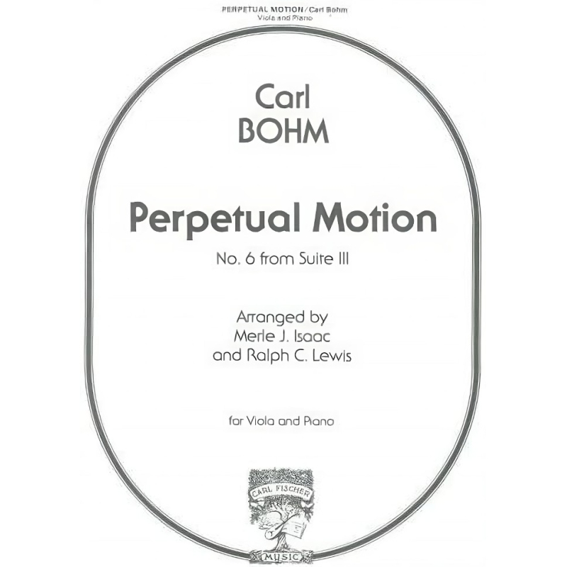 Boehm, Carl - Perpetual Motion (3.Suite)