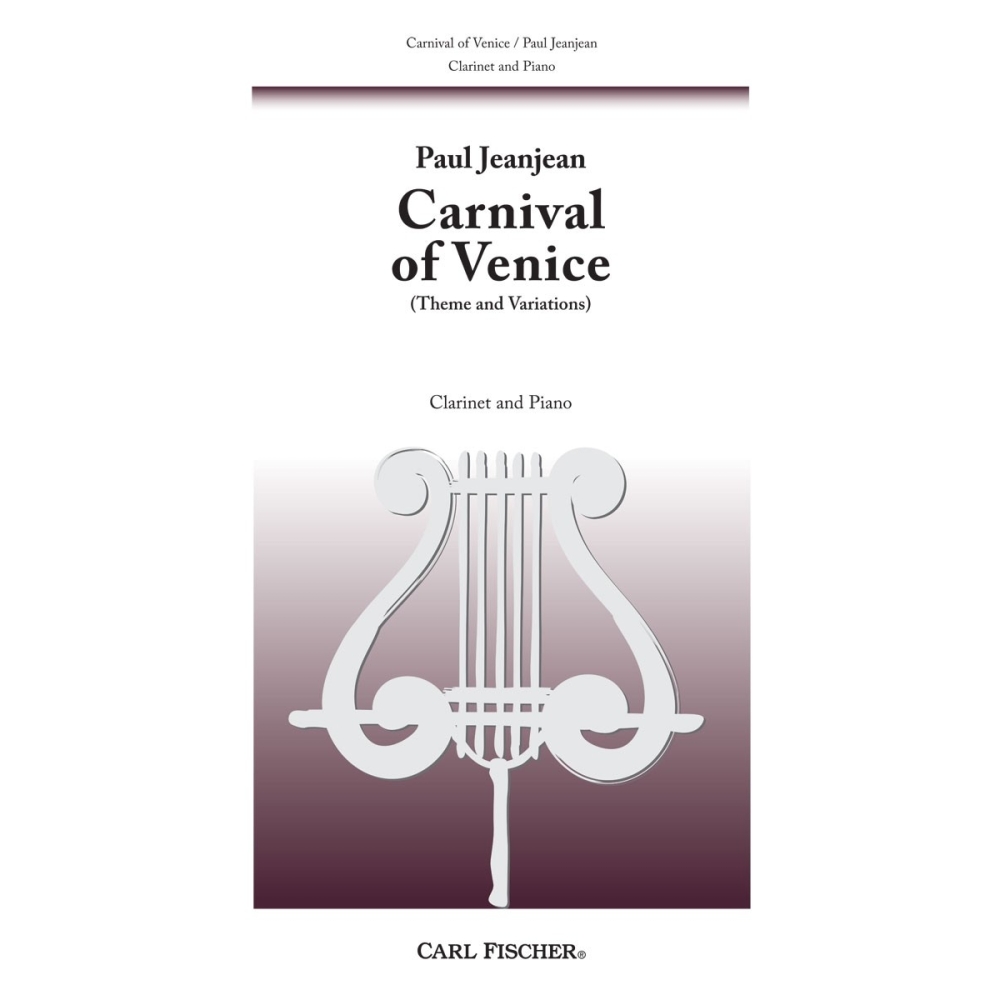 Jeanjean, Paul - Carnival Of Venice (Theme and Variations) 