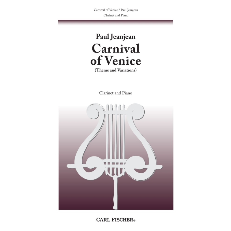 Jeanjean, Paul - Carnival Of Venice (Theme and Variations)
