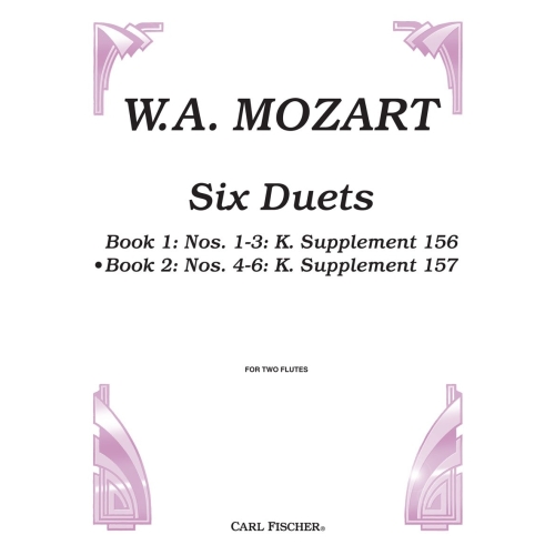 Mozart, Wolfgang Amadeus - Six Duets 