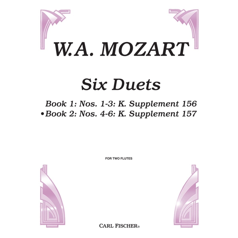 Mozart, Wolfgang Amadeus - Six Duets 