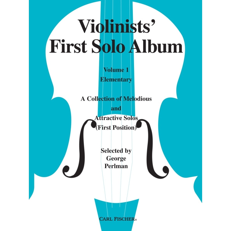 Perlman, George - Violinists First Solo Album Elementary   Vol.1