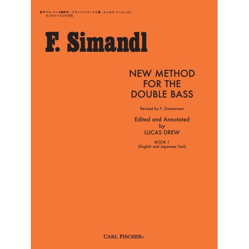 Simandl, Franz - New Method for Double Bass   Band 1