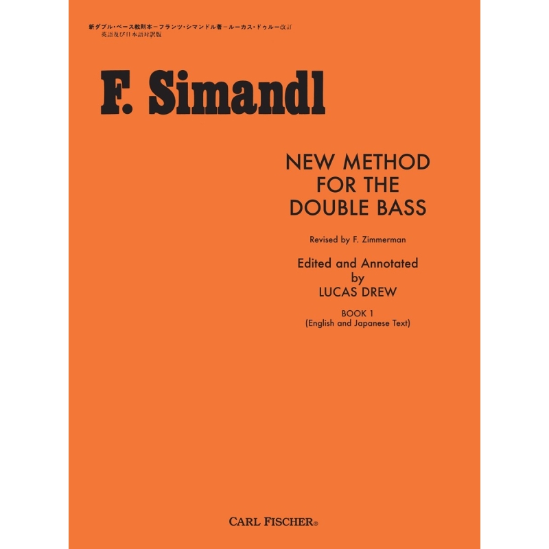 Simandl, Franz - New Method for Double Bass   Band 1