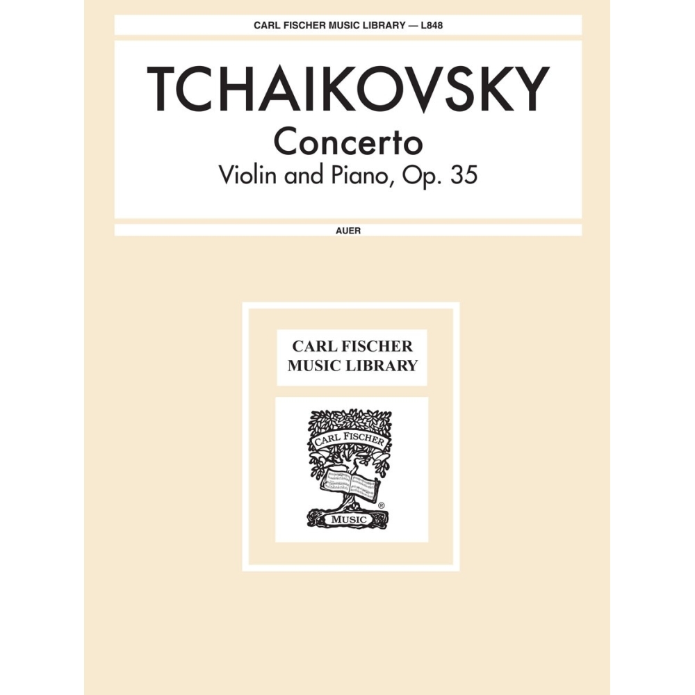Tchaikovsky, Peter Iljitsch - Concerto, Op. 35 op. 35 