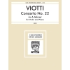 VIOTTI - CONCERTO No.22 Amin Vln Pft.Re