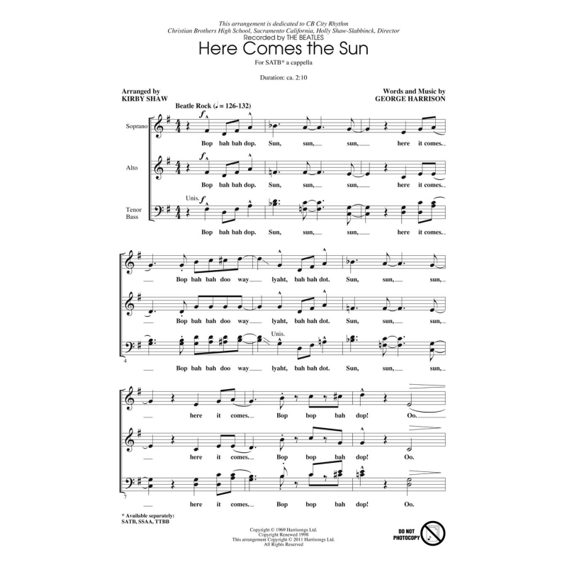 Harrison, George - Here Comes the Sun