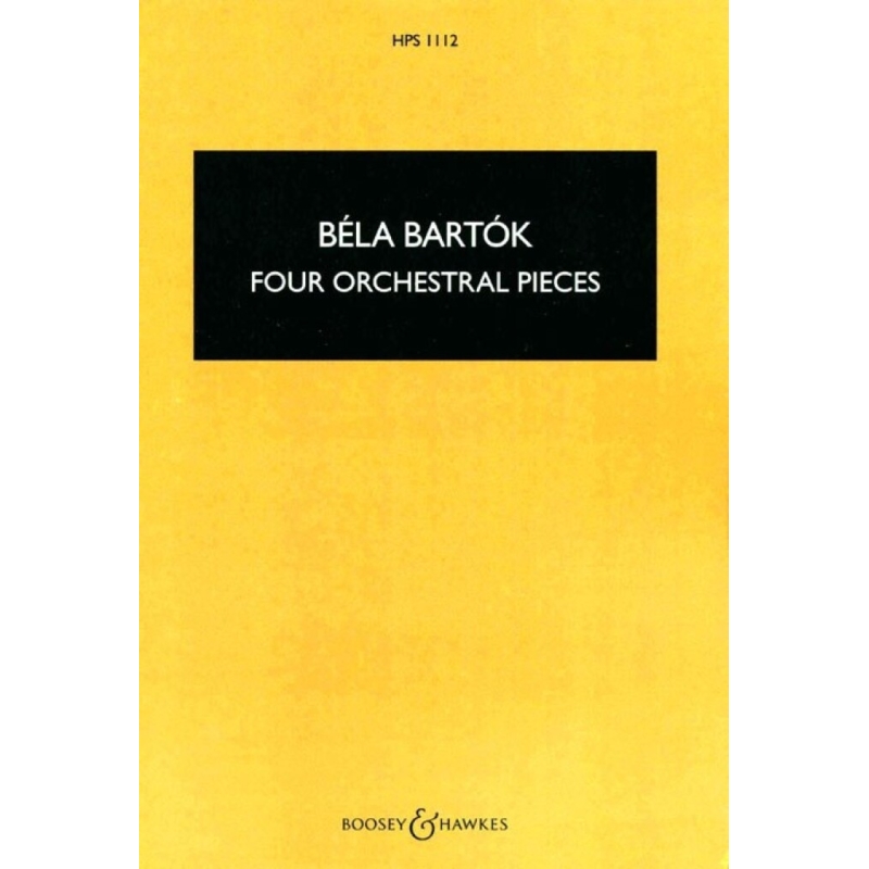 Bartok, Bela - Four Orchestral Pieces op. 12