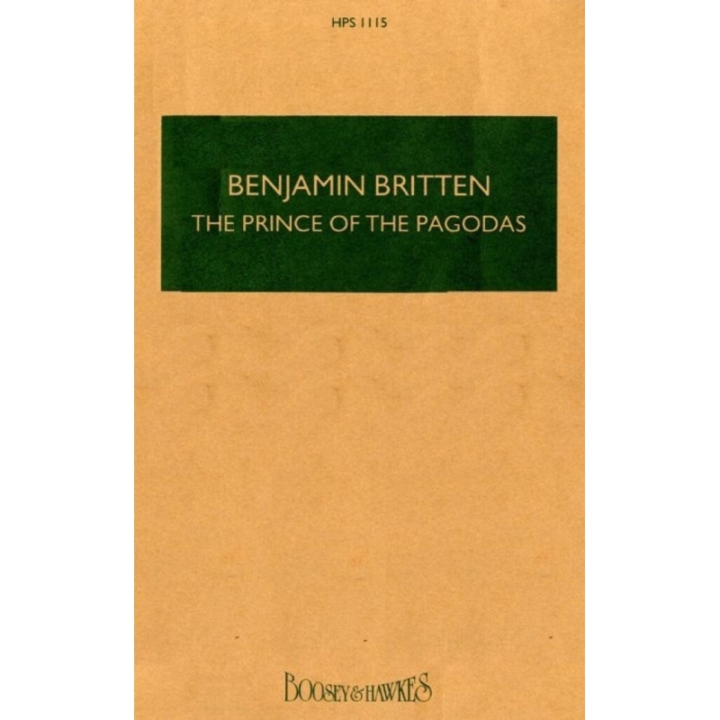 Britten, Benjamin - The Prince of the Pagodas op. 57