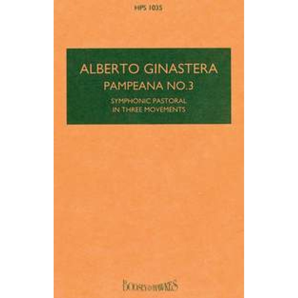Ginastera, Alberto - Pampeana No. 3 op. 24