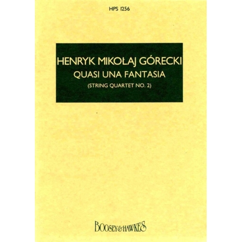 Górecki, Henryk Mikolaj - Quasi una fantasia op. 64