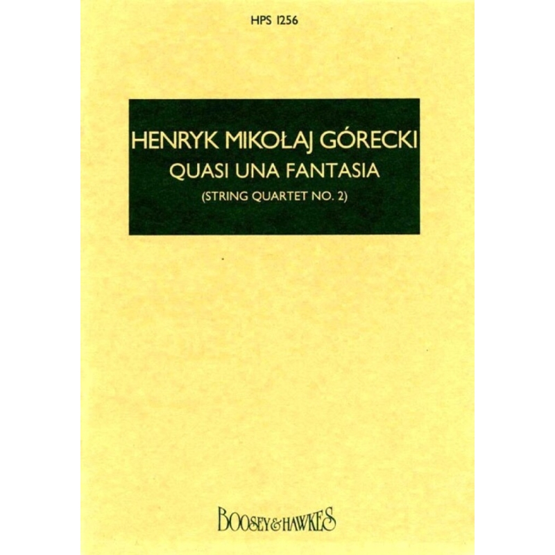 Górecki, Henryk Mikolaj - Quasi una fantasia op. 64 HPS 1256